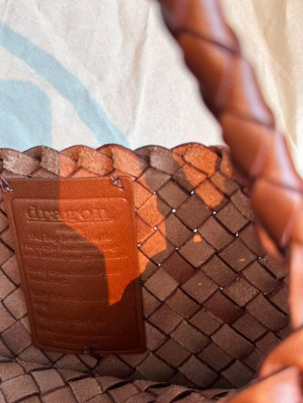 Dragon Diffusion Rosanna Woven Leather Bag - Picture 4 of 10